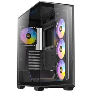 GABINETE GAMING ANTEC C3 ARGB CON 4 VENTILADORES - BLACK