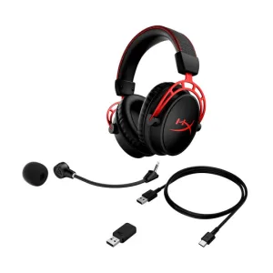 AURICULARES HYPERX CLOUD ALPHA INALAMBRICO PARA PC - BLACK/RED