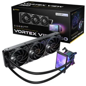 WATERCOOLING ENFRIAMIENTO LIQUIDO ANTEC VORTEX VIEW 360 - BLACK
