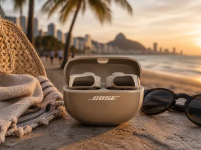AURICULARES BOSE ULTRA OPEN EARBUDS BLUETOOTH OPEN EAR - DRIFTWOOD SAND