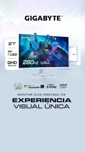 MONITOR 27 GAMING GIGABYTE MO27Q2A ICE QD-OLED 280HZ 