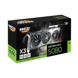 Tarjeta Inno3d Geforce Rtx 5080 X3 16gb Gddr7