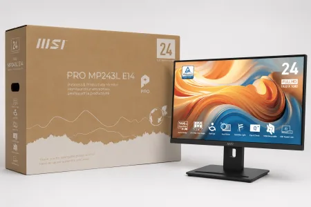 MONITOR 23,8” MSI PRO MP243L E14 FHD IPS 144HZ 