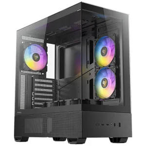 GABINETE GAMING ANTEC CX705 C/ 5 VENTILADORES ARGB - BLACK