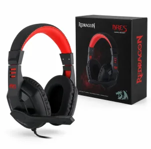 AURICULARES GAMING REDRAGON ARES H120 RGB CABLEADO - BLACK