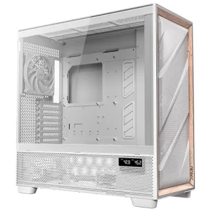 GABINETE GAMING ANTEC FLUX PRO C/ 6 VENTILADORES - WHITE