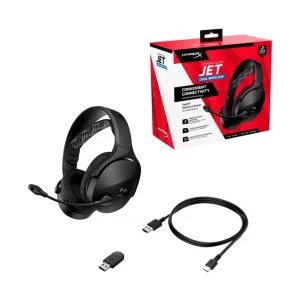 AURICULARES HYPERX CLOUD JET WIRELESS GAMING - BLACK