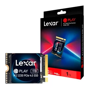 DISCO SOLIDO INTERNO SSD LEXAR PLAY 2230 M.2 1TB (TENEMOS ADAPTADOR A 2280)