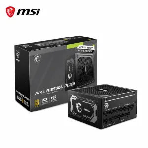 FUENTE MSI MAG A1250GL PCIE5 1250W 80 PLUS GOLD MODULAR