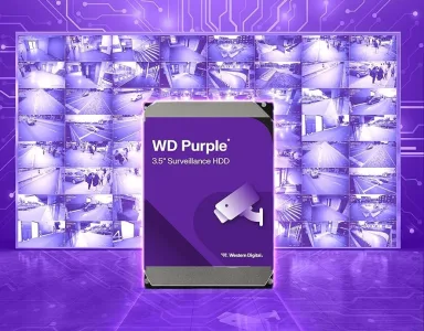 DISCO DURO INTERNO WESTERN DIGITAL WD PURPLE 2TB PARA VIGILANCIA 