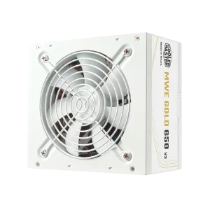 FUENTE COOLER MASTER MWE GOLD V3 650W WHITE 80 PLUS GOLD ATX 3.1 NO MODULAR