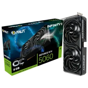 Tarjeta Palit Geforce Rtx 5060 Infinity 2 Oc 8gb D