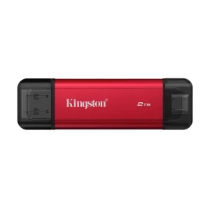 SSD EXTERNO DUAL PORTABLE KINGSTON 2TB – RD/BK (SPSD/2TB)