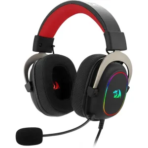 AURICULARES GAMING REDRAGON H510 ZEUS X RGB CABLEADO - BLACK