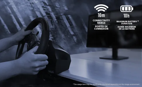 VOLANTE DE CARRERAS INALAMBRICO HORI APEX PARA PS5 / PS4 / PC