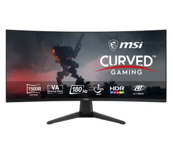 MONITOR GAMING CURVO MSI MAG 346CQ 34 VA UWQHD 180HZ 