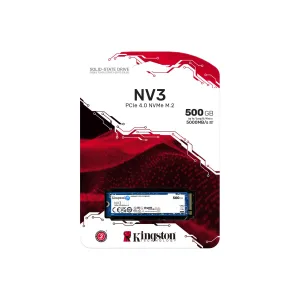 DISCO SOLIDO INTERNO SSD KINGSTON NV3 NVME M2 500GB