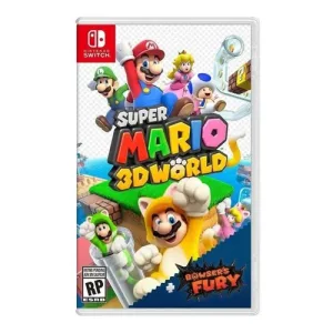 JUEGO SUPER MARIO 3D WORLD + BOWSER'S FURY PARA NINTENDO SWITCH (FISICO)