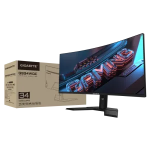 MONITOR 34” GIGABYTE GAMING CURVO GS34WQC 135HZ VA