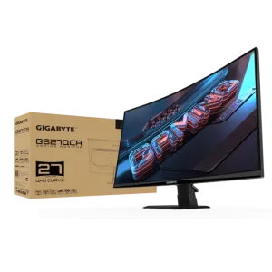 MONITOR 27 GIGABYTE GS27QCA CURVO QHD VA 180HZ 