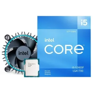PROCESADOR INTEL CORE i5-12400F 4.40GHZ  LGA1700