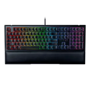 TECLADO GAMING RAZER ORNATA V3 MECA-MEMBRANA RGB LOW PROFILE CABLEADO - BLACK