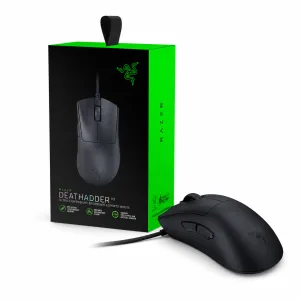 MOUSE GAMING RAZER DEATHADDER V3 OPTICO CABLEADO - BLACK