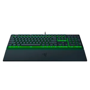 TECLADO GAMING RAZER ORNATA V3 X MEMBRANA RGB LOW PROFILE CABLEADO - BLACK