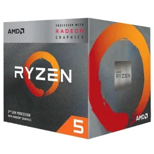 PROCESADOR AMD RYZEN 5 3400G 4.2GHZ AM4 DDR4