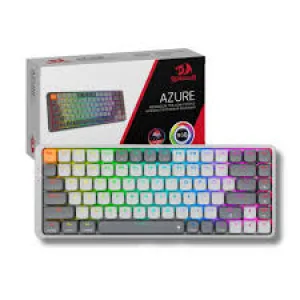 TECLADO GAMING MECANICO REDRAGON AZURE K652 RGB 75% LOW PROFILE - GREY