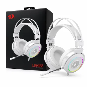 AURICULARES GAMING REDRAGON LAMIA 2 H320W 7.1 USB RGB CABLEADO - WHITE