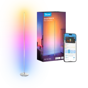 LAMPARA DE PIE GOVEE H6076 RGBICW SMART CORNER FLOOR LAMP 