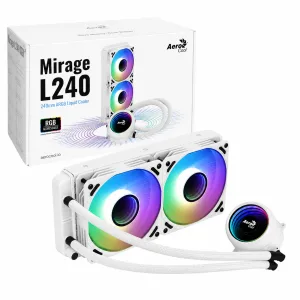 WATERCOOLING - ENFRIAMIENTO LIQUIDO AEROCOOL MIRAGE L240 ARGB 240 - WHITE