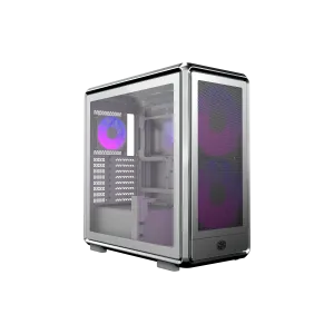 GABINETE COOLER MASTERFRAME 600 MESH C/ 3 VENTILADORES ARGB – SILVER