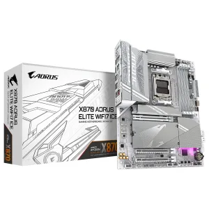 MOTHER GIGABYTE X870 AORUS ELITE WIFI7 ICE AM5 DDR5