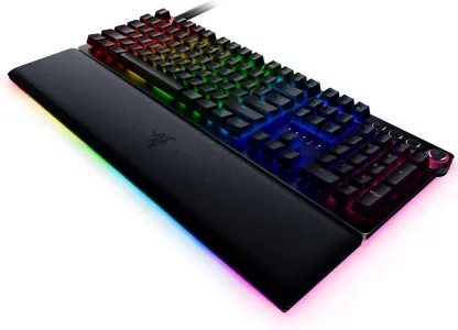 TECLADO GAMING RAZER HUNTSMAN V2 OPTICO RGB FULL SIZE CABLEADO - BLACK