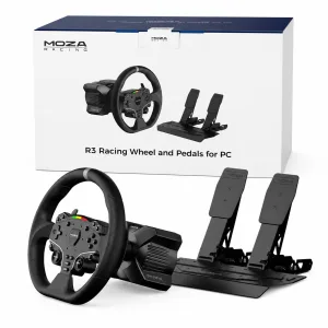 MOZA R3 RACING BUNDLE DIRECT DRIVE – SIMULADOR DE CARRERAS PARA PC