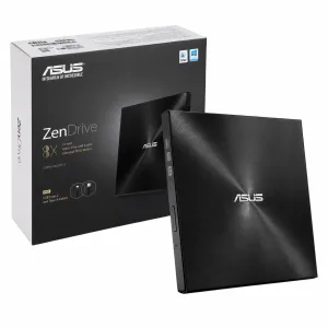 GRABADORA EXTERNA ASUS ZENDRIVE U9M USB DVD RW - BLACK
