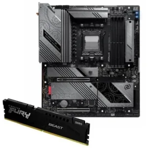 Mother Asrock X870E + Memoria Kingston DDR5 32GB
