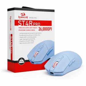 MOUSE GAMING REDRAGON ST4R PRO M917B INALAMBRICO - BLUE