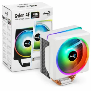 COOLER FAN CPU AEROCOOL CYLON 4F ARGB 120 - WHITE 