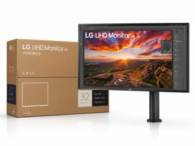 MONITOR 31.5 LG 32UK580-B UHD 4K VA HDR CON ERGO