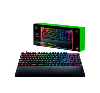 TECLADO GAMING RAZER HUNTSMAN V2 OPTICO RGB FULL SIZE CABLEADO - BLACK