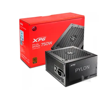FUENTE DE PODER XPG PYLON 750W 80 PLUS BRONZE - BLACK