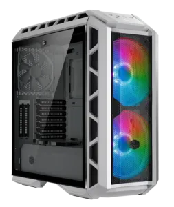 GABINETE COOLER MASTER MASTERCASE H500P MESH ARGB C/3 VENTILADORES - WHITE