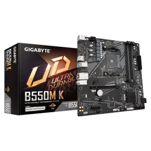 MOTHER GIGABYTE B550M K DDR4 AM4 