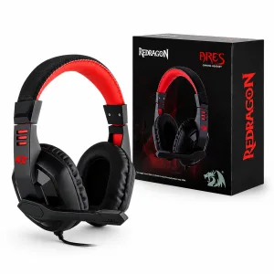 AURICULARES GAMING REDRAGON ARES H120 CABLEADO - BLACK