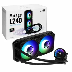 WATERCOOLING - ENFRIAMIENTO LIQUIDO AEROCOOL MIRAGE L240 ARGB 240 - BLACK