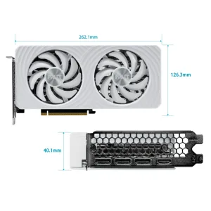 Tarjeta Palit Geforce Rtx 5060ti White Oc 16gb D7