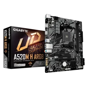 MOTHER GIGABYTE A520M H ARGB AM4 DDR4 